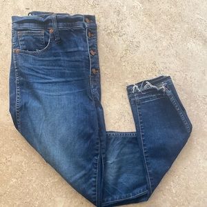 Madewell 10” high-rise skinny jeans